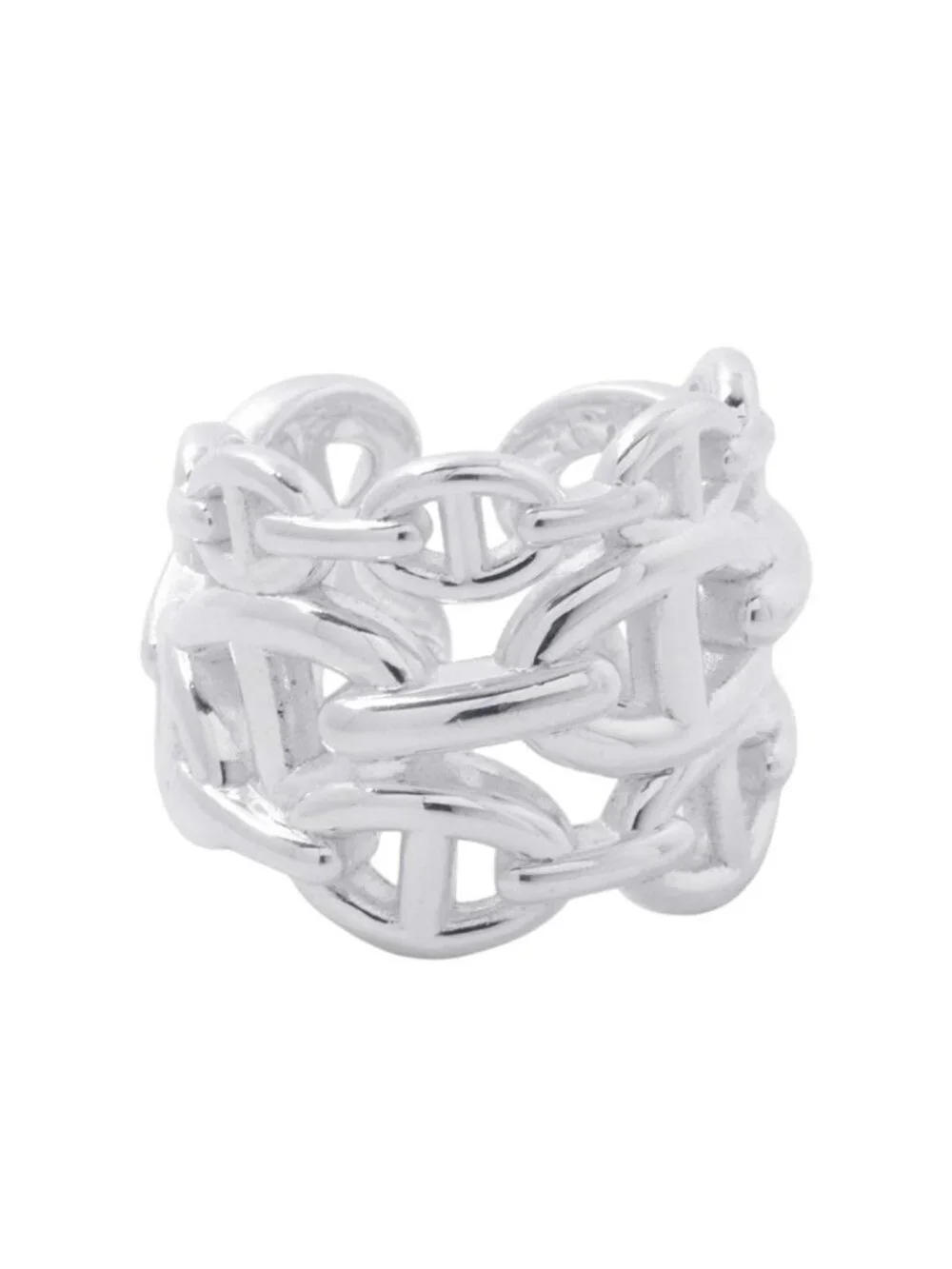 Hermes Ring Chaine D'ancre Enchainee GM